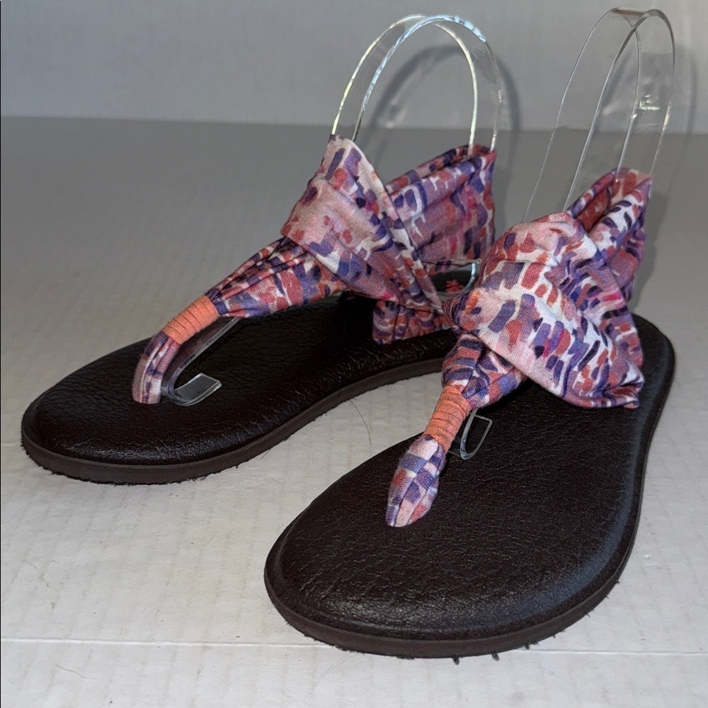 NWT Sanuk Yoga 2 Slingback Sandals